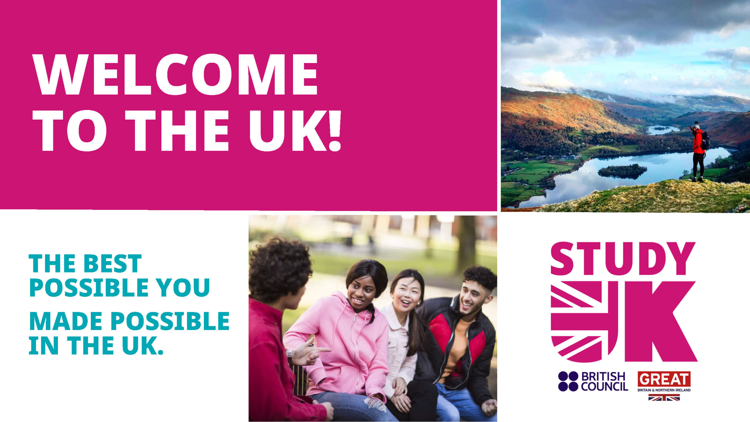 STUDY UK…Welcome to the UK!