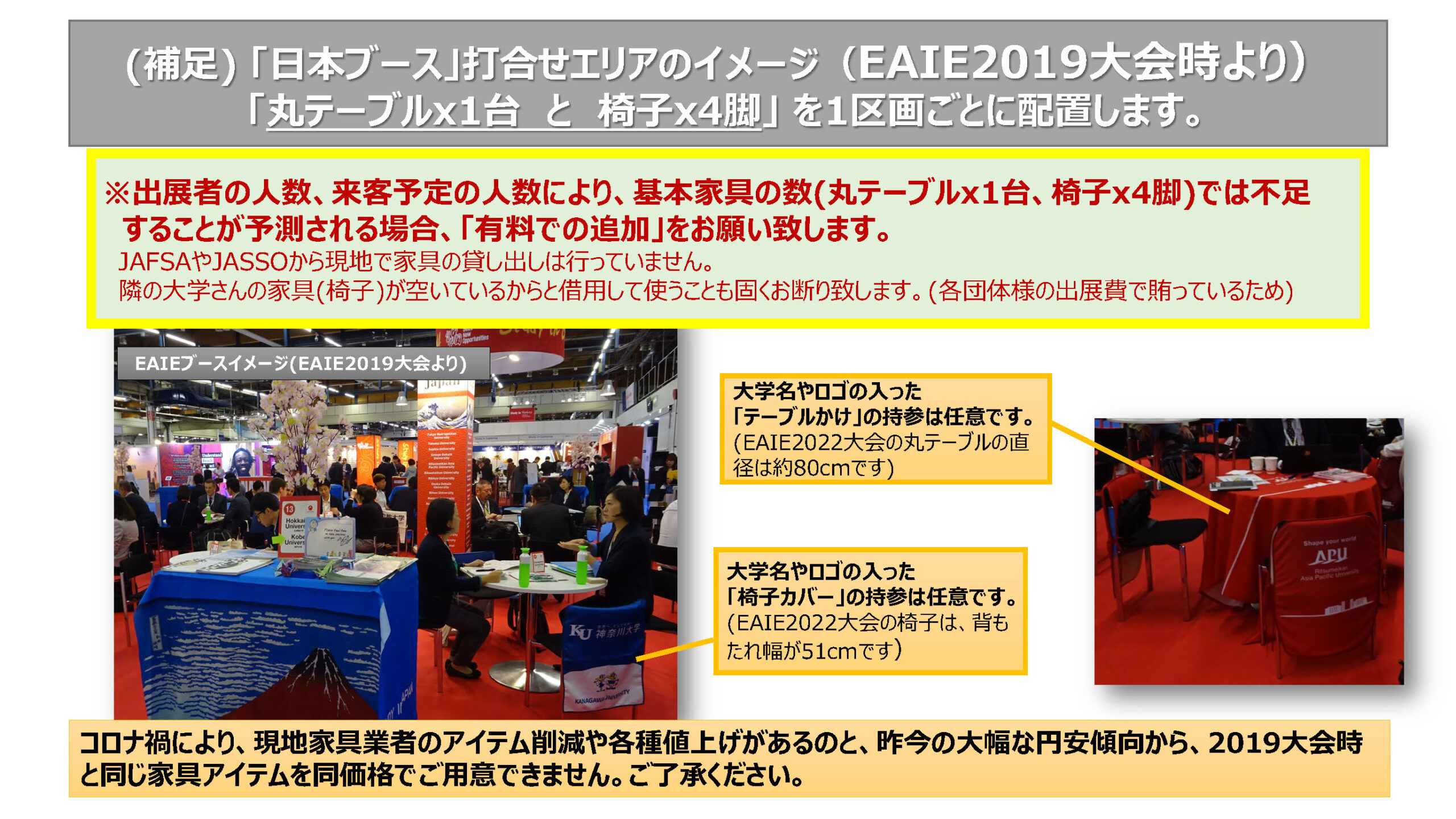 「追加家具、赤富士クロス」P2 (EAIE2022)