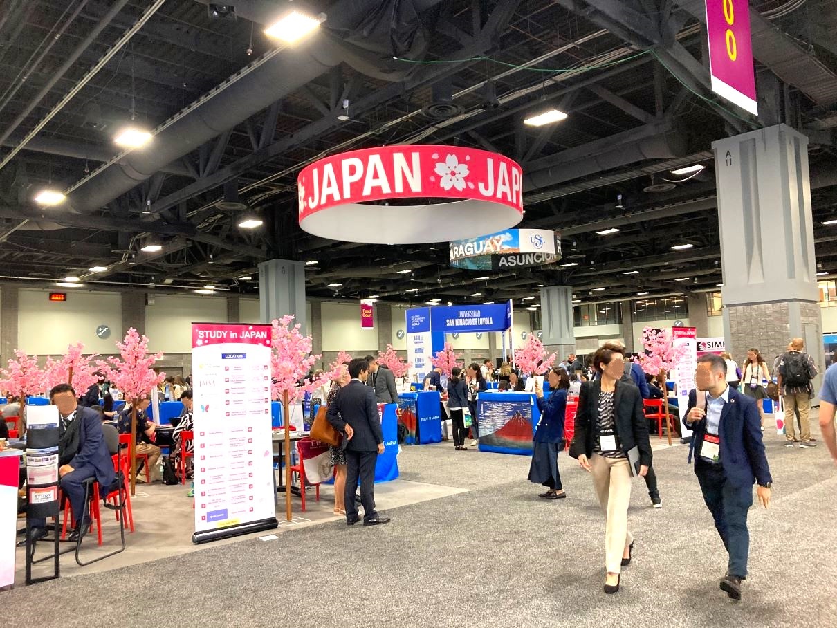 STUDY in JAPAN「日本合同ブース」(NAFSA2023)