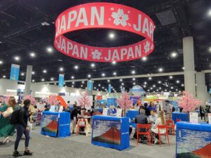 日本合同ブースの様子